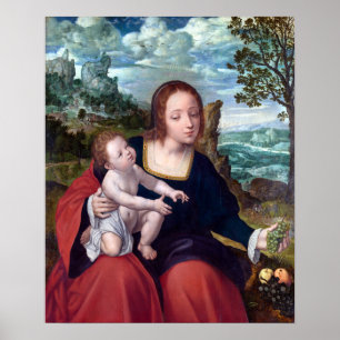 Poster Quentin Matsys Le reste du vol vers l'Egypte