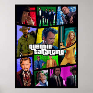 Poster Quentin Tarantino movies