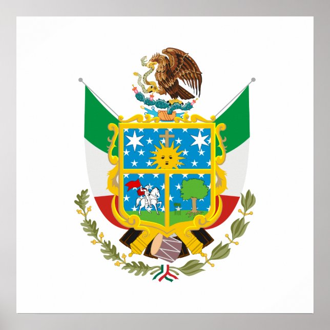 Poster Queretaro, Mexique (Devant)