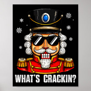 Poster Qu'est-ce qui craque drôle Casse-Noisette Pjs Noël