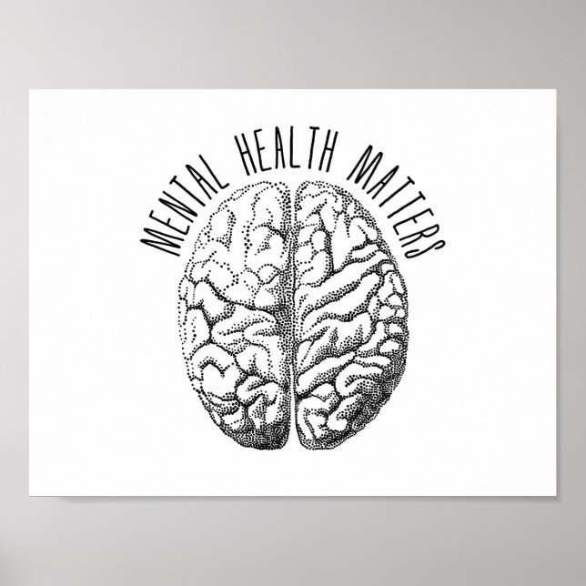Poster Questions de santé mentale (Devant)