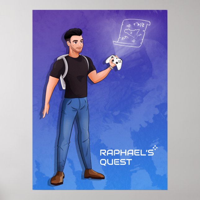 Poster Quête de Raphael - chaîne Youtube officielle (Devant)