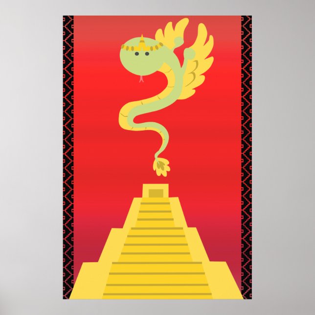 Poster Quetzalcoatl (Devant)
