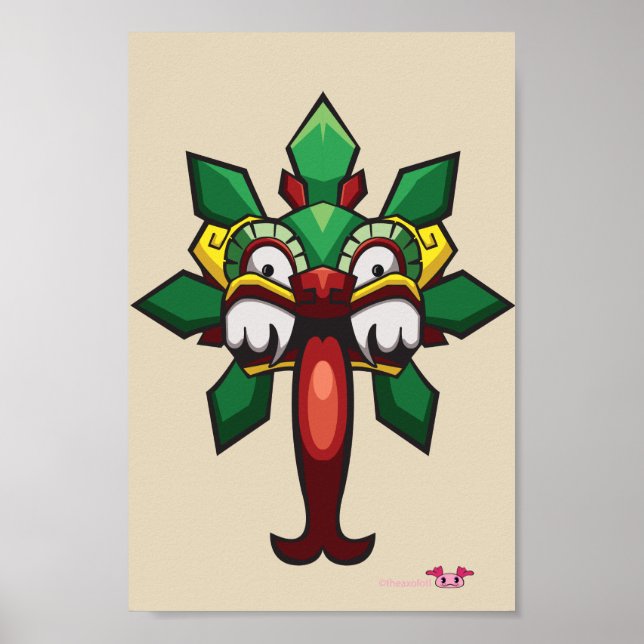 Poster Quetzalcoatl (Devant)