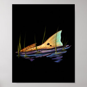 Poster Queue rousse de sébaste Poisson Chemise de sébaste