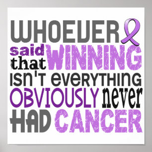 Poster Qui A Dit Le Cancer Général