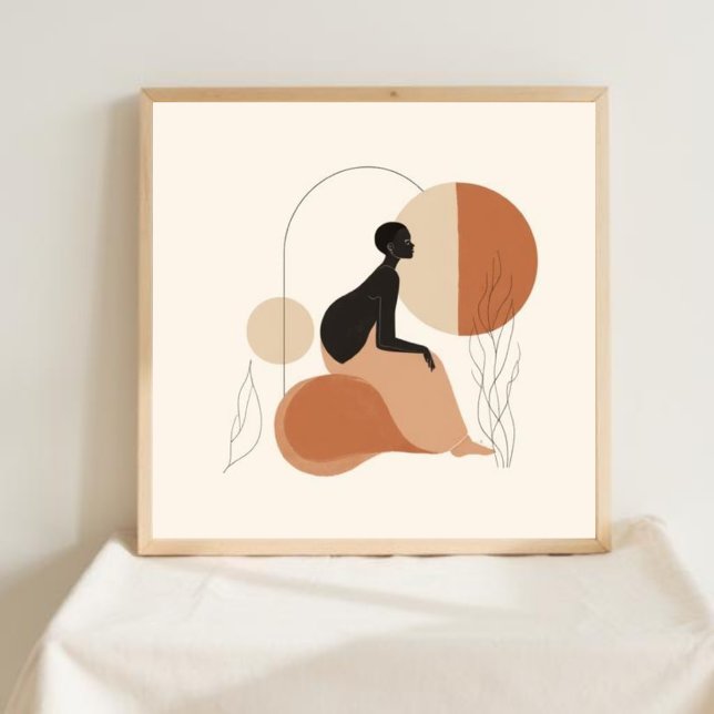 Poster Quiétude Intérieure (Créateur téléchargé)
