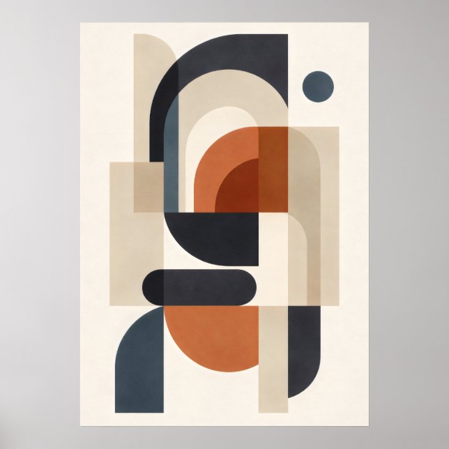 Poster Quiétude structurée (Devant)