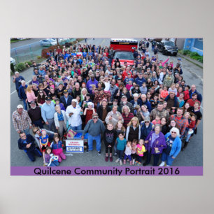 Poster Quilcene Community Portrait 2016