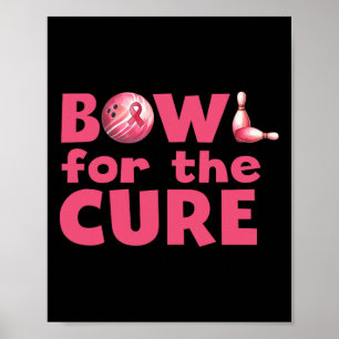 Poster Quille Pour Le Cure Bowling Cancer Du Sein Quilleu