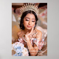 Quinceanera Script de bienvenue photo 15e annivers