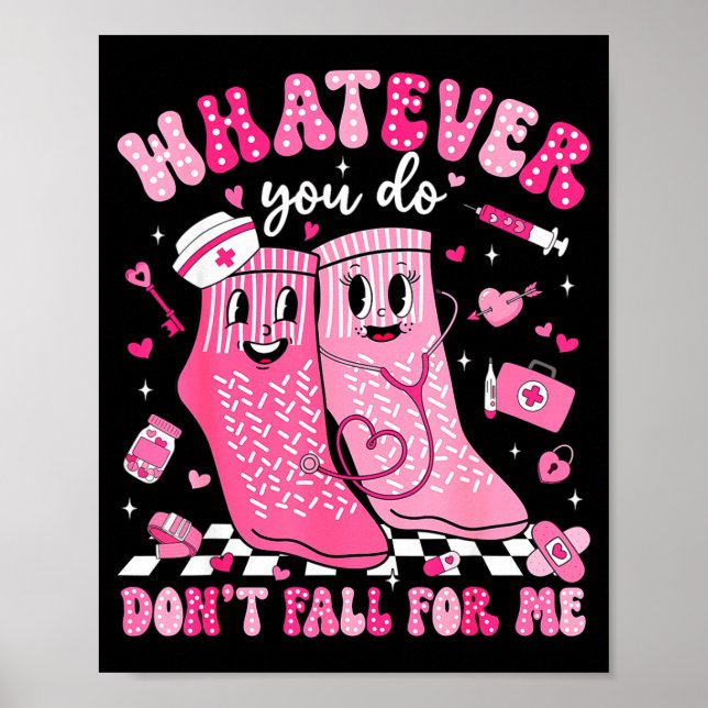 Poster Quoi que vous fassiez, ne tombez pas amoureux de m (Devant)