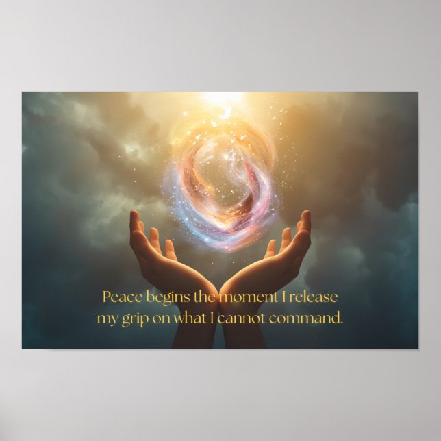 Poster Quote of Finding Peace (Devant)