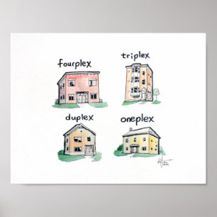Poster Quplex en duplex complexe