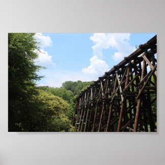 Poster R.E.M. Murmur Trestle Bridge - Album Art