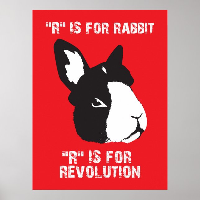 Poster R est pour (Devant)