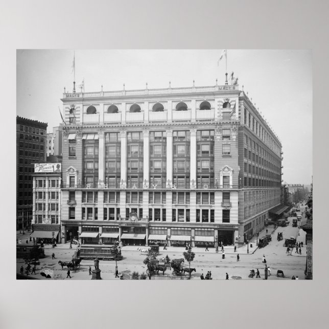 Poster R.H. Macy & Company (Devant)