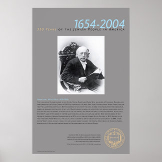 Poster Rabbi Isaac Mayer Wise (1819-1900