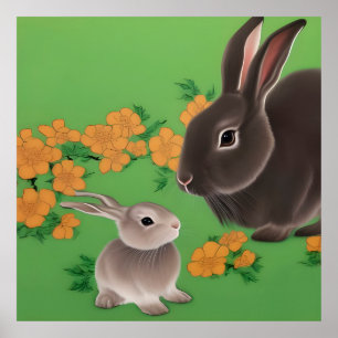 Poster Rabbit et kit