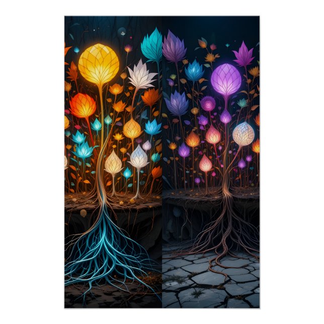 Poster Racines de division (Devant)