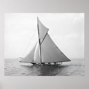 Poster Racing Sloop Oweene, 1891