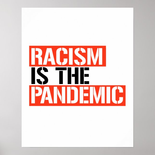 Poster Racism (Devant)