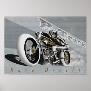 Poster racleur à carte