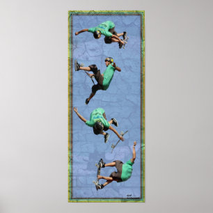 Poster Rad Skate Air, Copyright Karen J Williams