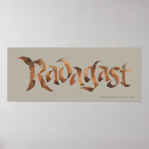 Poster RADAGAST™ Nom Texté