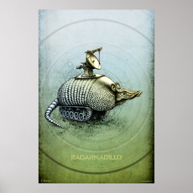 Poster Radarmadillo (Devant)