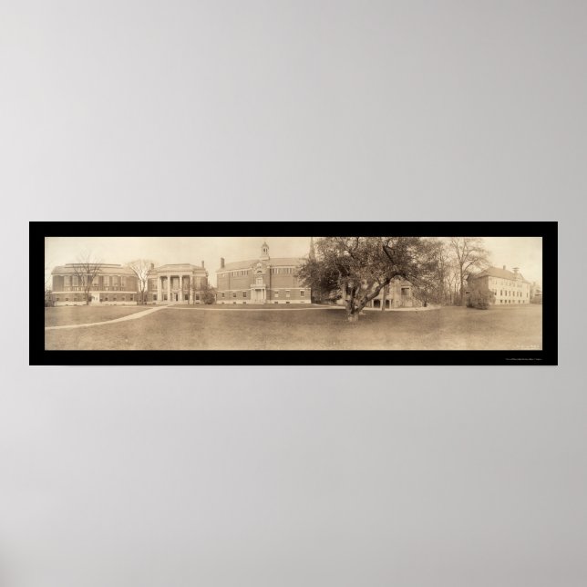 Poster Radcliff Cambridge, MA Photo 1910 (Devant)