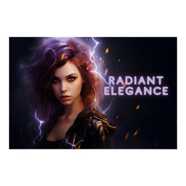Poster Radiant Elegance (Front)