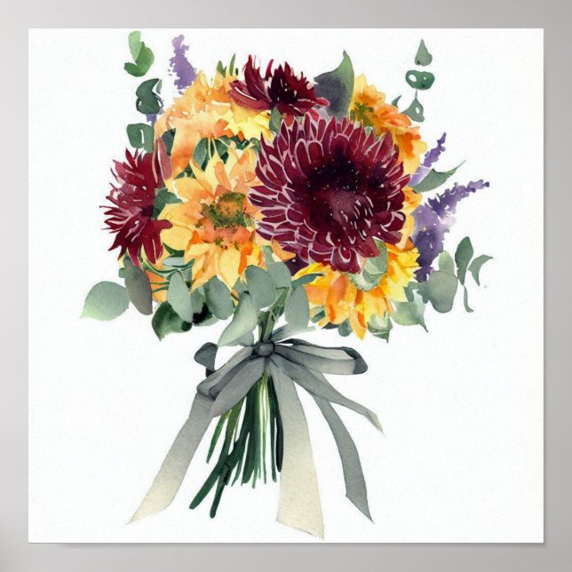 Poster Radiant Fall, Attendants Bouquet (C) (Devant)