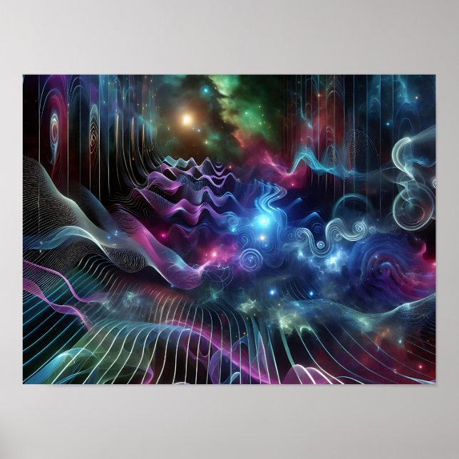 Poster Radiating From Beyond The Void (Devant)