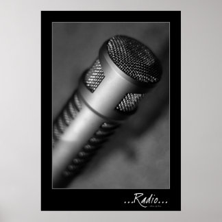 Poster RADIO : Microphone