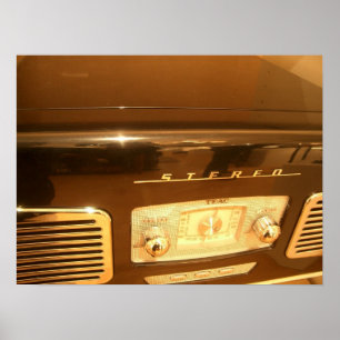 Poster radio vintage