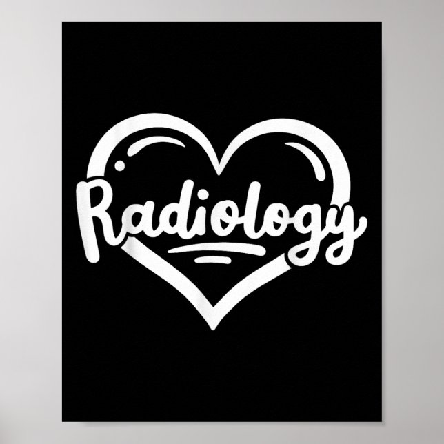 Poster Radiology Tech Technician X-ray Tech X-ray Technol (Devant)