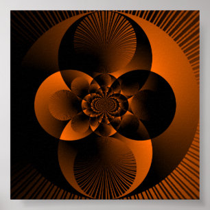 Poster Radion orange