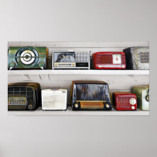 Poster Radios vintages