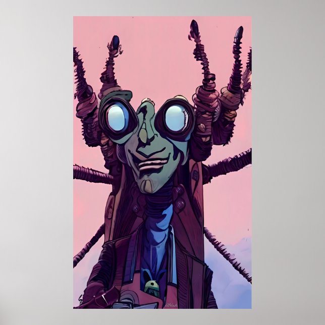 Poster Radium Dreams - Ken Gage Art (Devant)