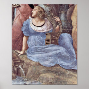 Poster Raffaello Sanzio da Urbino - Terpsichore