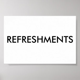 POSTER RAFRAÎCHISSEMENTS