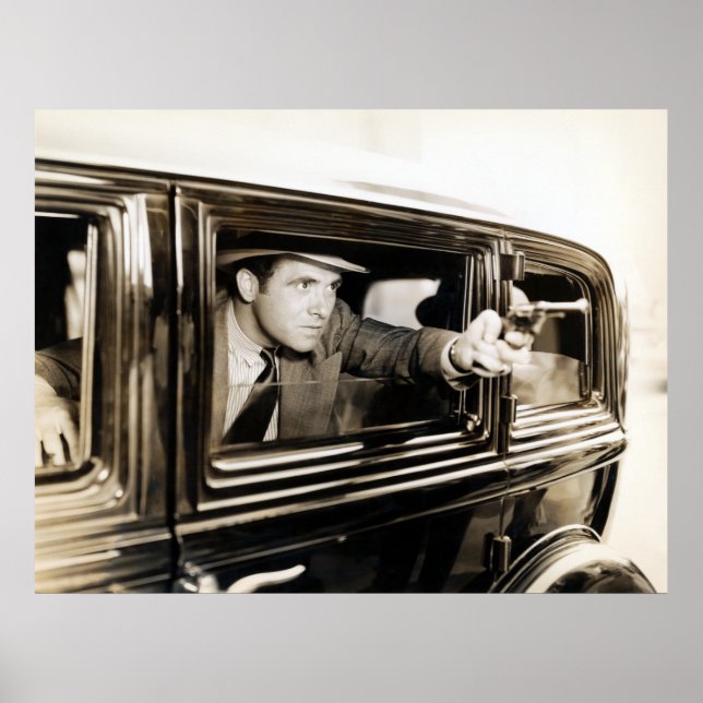 Poster Rage routier des années 1930 (Devant)