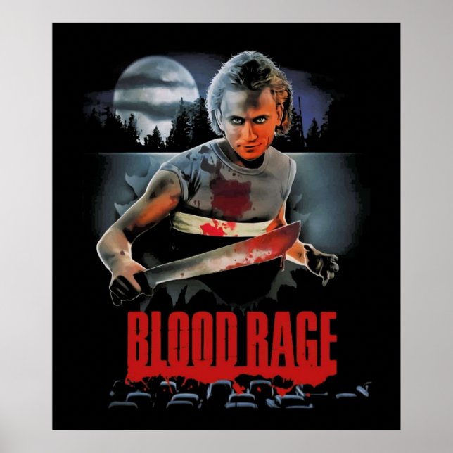 Poster Rage sanguin (Devant)