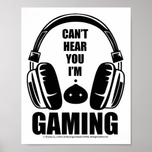 Poster Ragnarok Poring Gamer Meme Tee – Je ne t'entends p