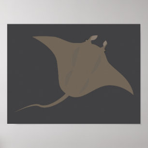 Poster Raie pastenague