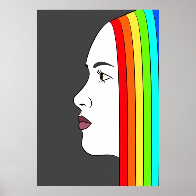 Poster Rainbow (Devant)