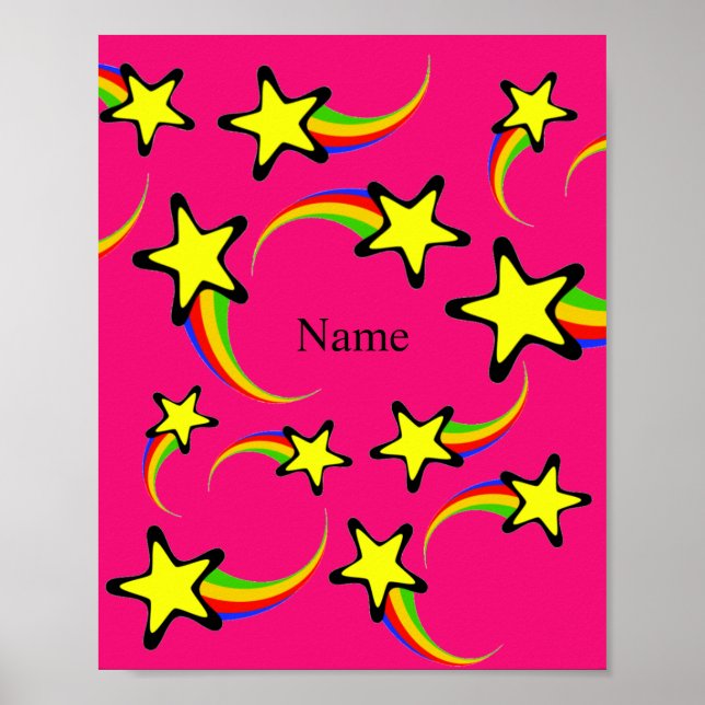 Poster Rainbow Shooting Stars Thunder_Cove (Devant)