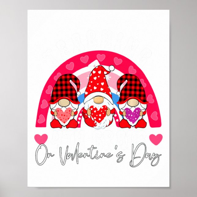 Poster Rainbow Teaching 4th Grade On Valentines Day Teac  (Devant)