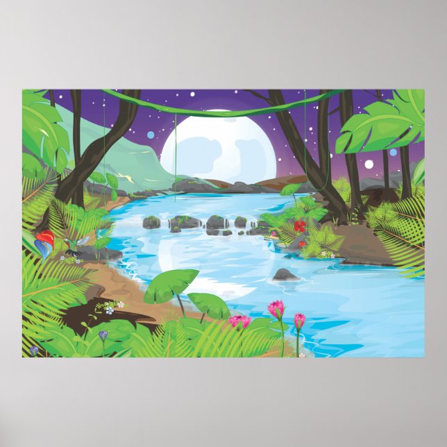 Poster Rainforest (Devant)